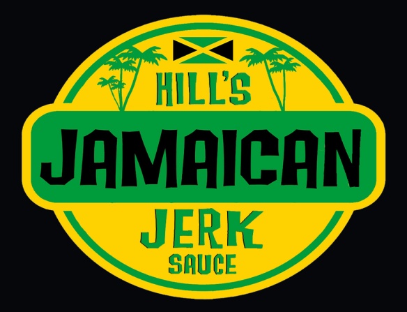 Jerk Sauce Logo Black Back